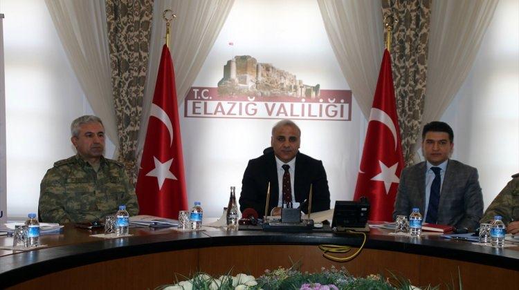 Elazığ'da "Afet Müdahale Planı" ele alındı