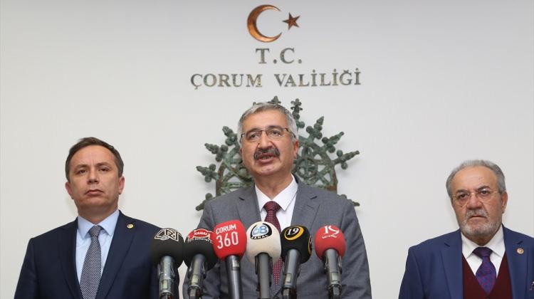 Çorum'da Cumhurbaşkanı Erdoğan heyecanı