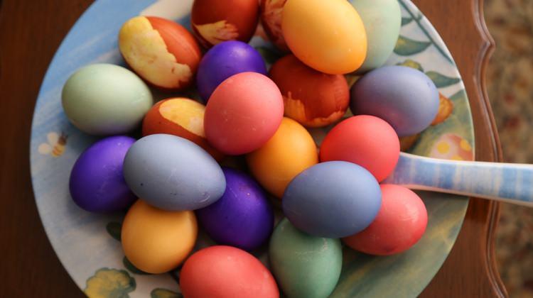 "Hoşgörü kenti"nde yumurtalar Paskalya için boyandı