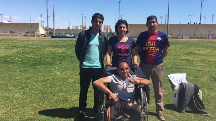 İdilli engelli gülleci Türkiye ikincisi oldu