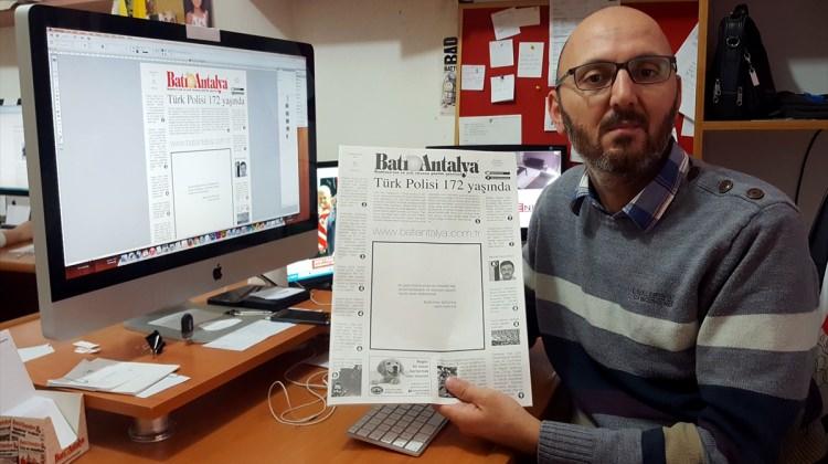 Kumluca'nın tek günlük gazetesi satılığa çıkarıldı