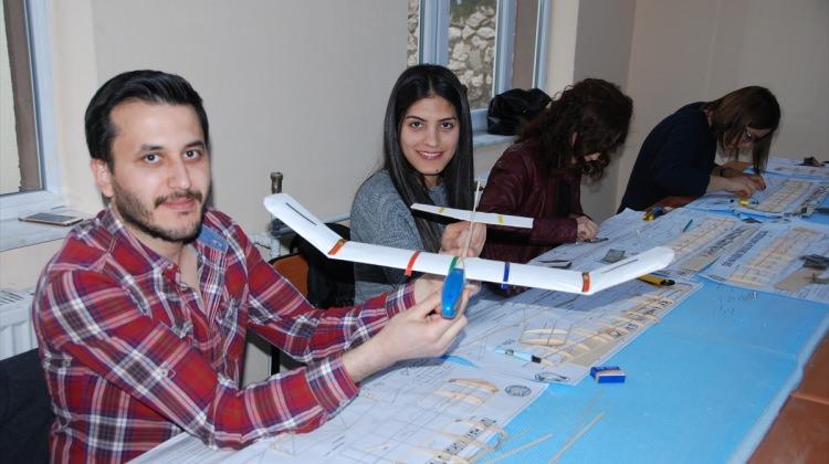 Akseki'de "Model Uçak Kursu" açıldı