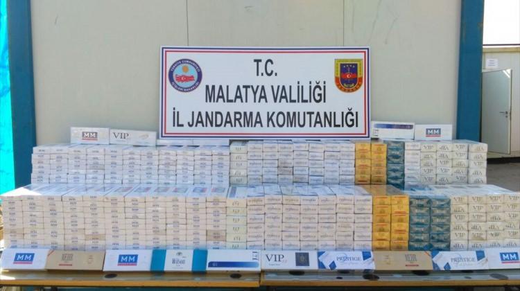 Kale'de 8 bin 600 paket kaçak sigara ele geçirildi