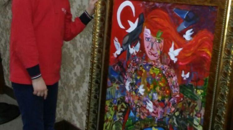 Diyarbakir Haberleri Diyarbakirli Kucuk Ressam 23 Nisan Da