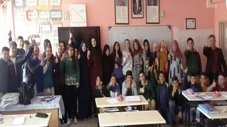 Midyat'ta TEOG sınavına girecek öğrencilere seminer