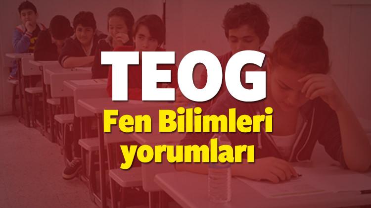 27 Nisan Teog Fen Bilimleri Sorulari Nasildi Sinav Yorumlari Egitim Haberleri
