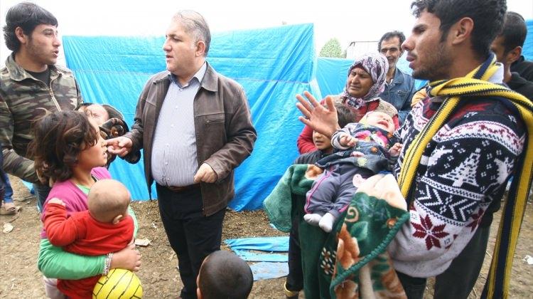 Kaymakam Seyitoğlu'ndan Suriyelilere ziyaret