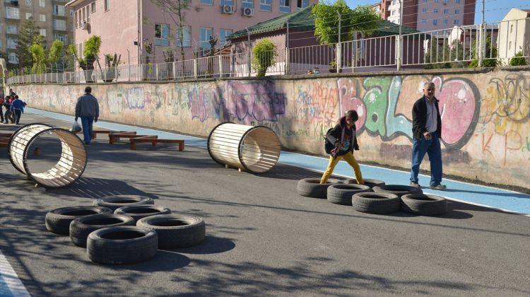 Diyarbakır'da "oyun sokağı" oluşturuldu