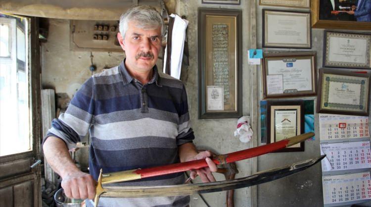 "Diriliş Ertuğrul" dizisinin balta ve kılıçları Sivas'tan