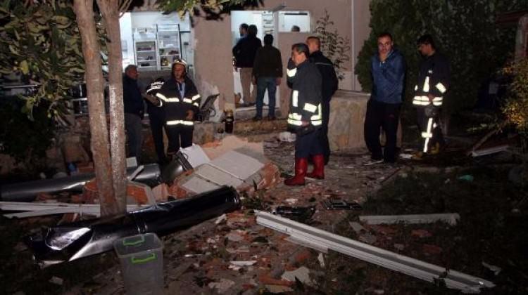 Otel mutfağındaki patlama paniğe neden oldu