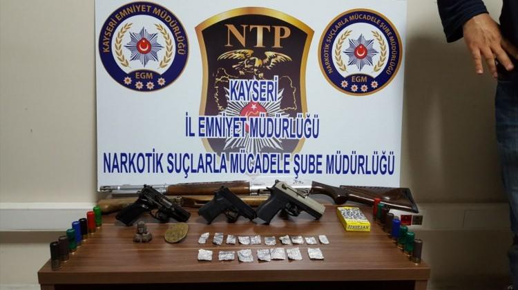 Kayseri'de uyuşturucu operasyonu