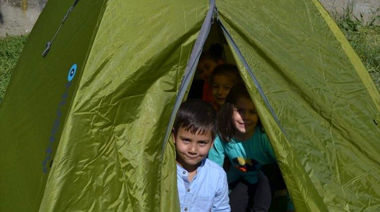 EDOSK'tan minik öğrencilere yönelik kamp etkinliği