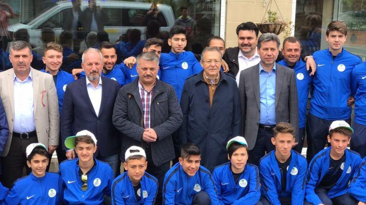 Balıkesir'in şampiyonları İlkay Gündoğan'ın misafiri oldu