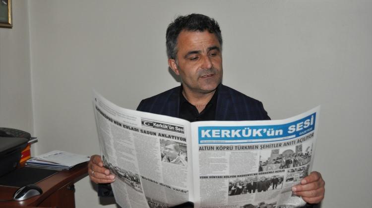"Kerkük'ün sesini" Türkiye'ye duyuruyor