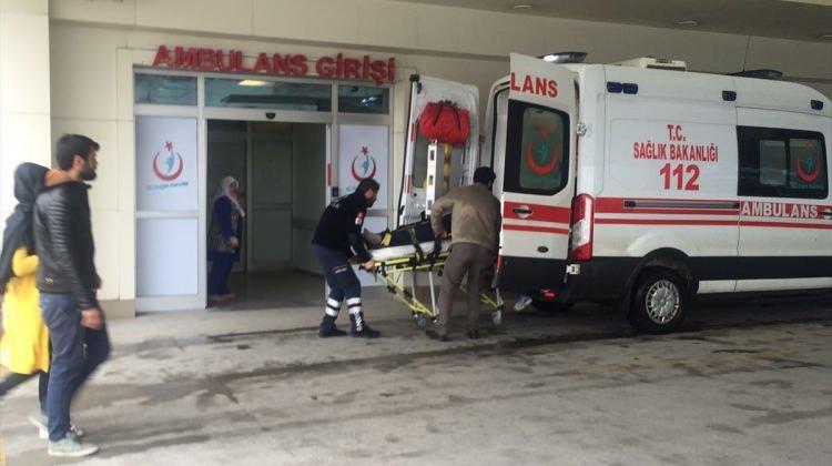Düzce'de balkondan düşen kişi yaralandı