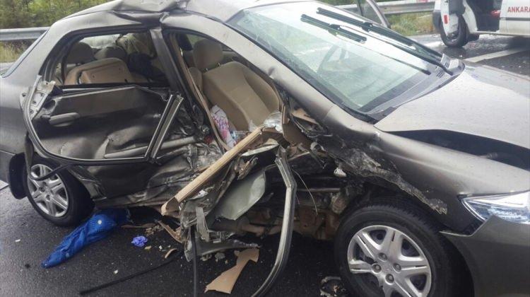 Konya'da 2 otomobil çarpıştı: 1 ölü, 3 yaralı