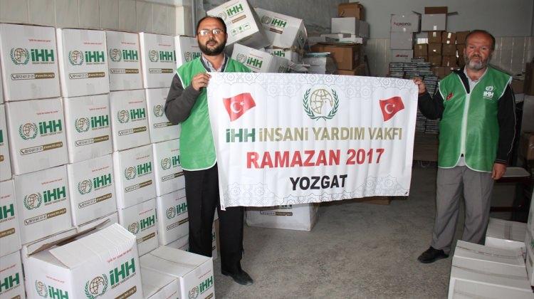 Yozgat İHH'dan 250 aileye ramazan yardımı