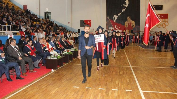 Suluova Meslek Yüksekokulu'nda mezuniyet töreni