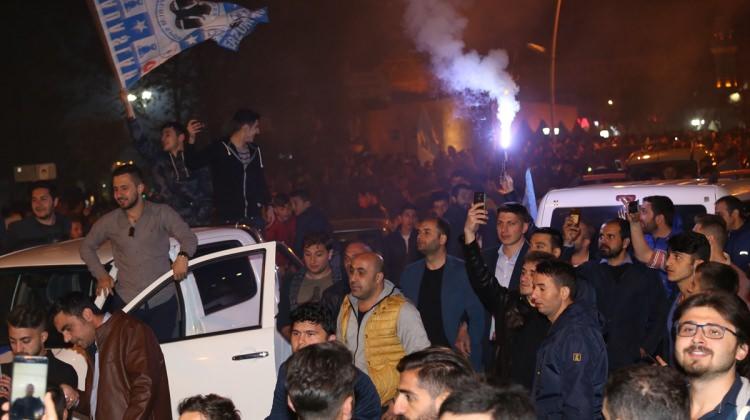 Erzurum'da TFF 1. Lig sevinci