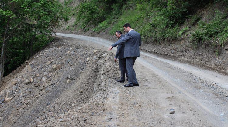 Bozkurt'ta köy yolları iyileştiriliyor