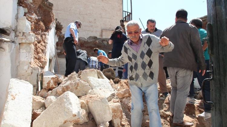 Nevşehir'de evin damı çöktü: 1 yaralı