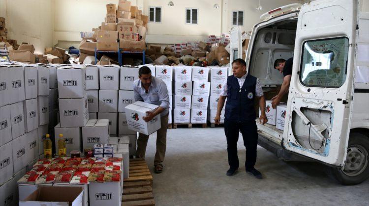 Birleşik Arap Emirlikleri'nden Suriyeli sığınmacılara yardım