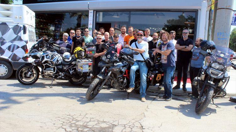 Motosiklet tutkunları Avrupa turuna çıktı