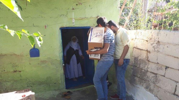 Bismil Belediyesinden yaşlılara ramazan yardımı