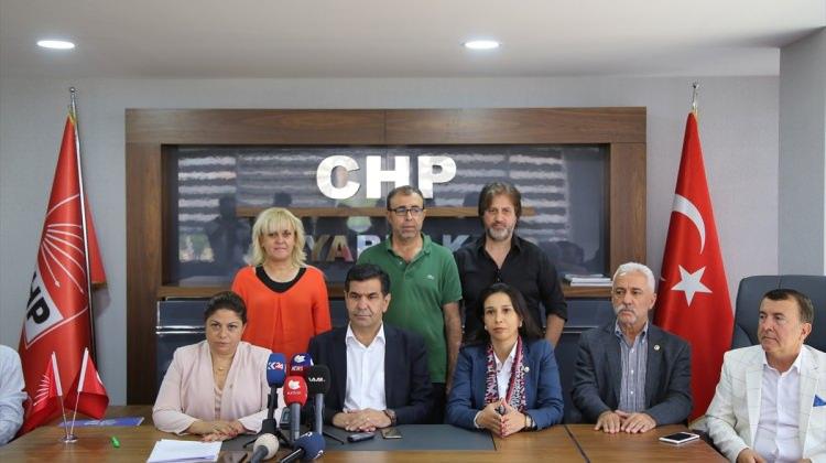 CHP milletvekilleri Diyarbakır'da
