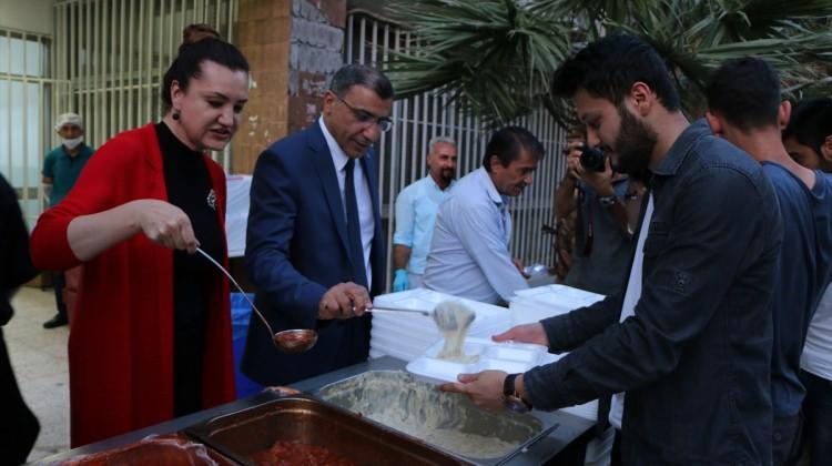 Milletvekili Hotar iftar çadırında oruç açtı