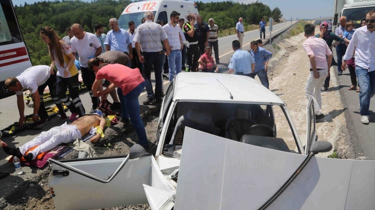 Kastamonu'da trafik kazası: 4 yaralı