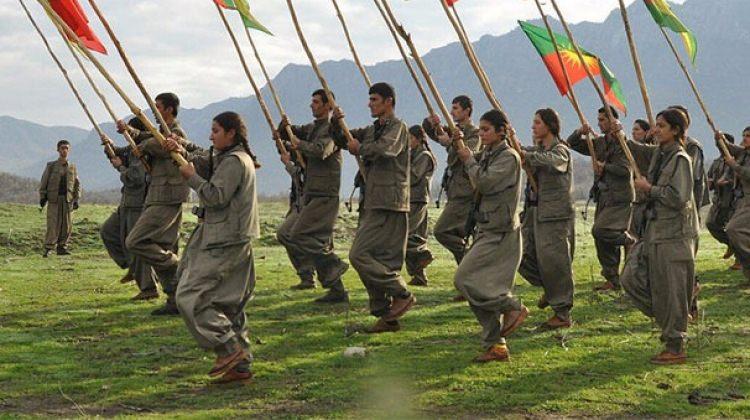 Alp eteklerindeki PKK eğitim kampı