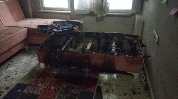 Kız arkadaşa sürprizin sonu kötü bitti!