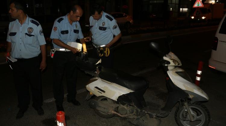 Çaldığı motosikletle kaza geçiren kişi öldü