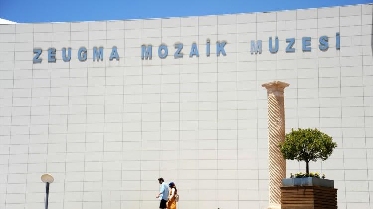 Zeugma Mozaik Müzesine bayramda yoğun ilgi