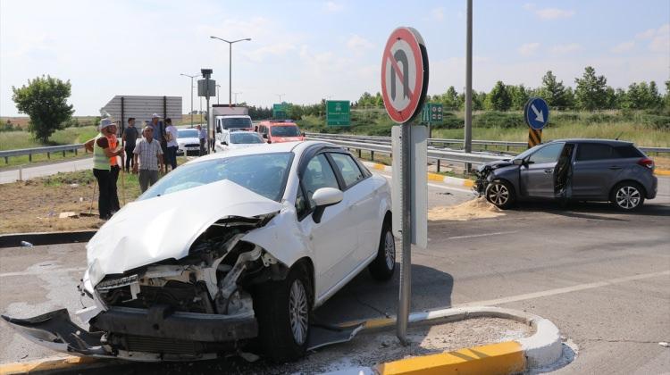 Edirne'de trafik kazası: 7 yaralı