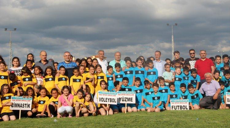 Taşköprü Belediyesi yaz spor okulları başladı