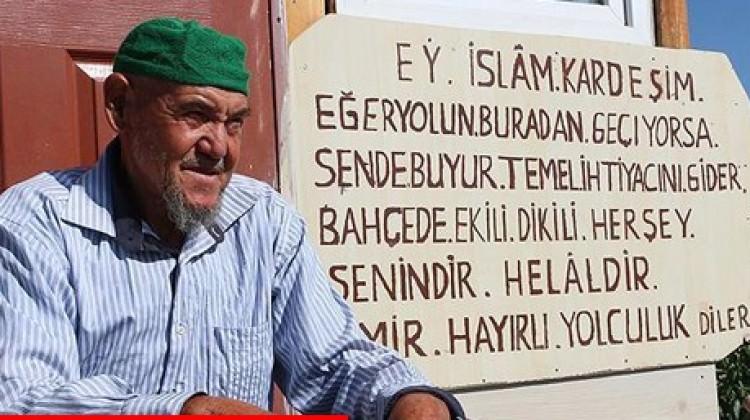 Kütahyalı hayırseverden 'helal bahçe'