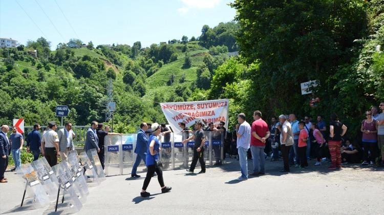 Rize-Artvin havalimanı dolgu çalışmaları