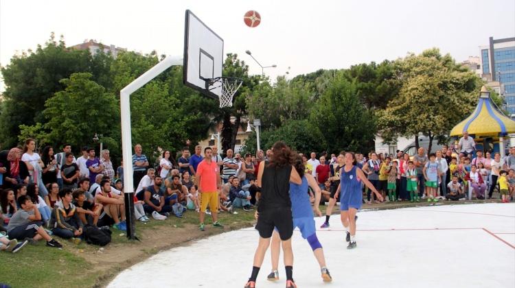 Sinop'ta şehit Aktaş anısına basketbol turnuvası