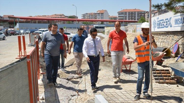 Kırşehir'de üst yapı çalışmaları