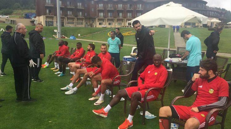 Evkur Yeni Malatyaspor futbolcuları, laktat testinden geçti