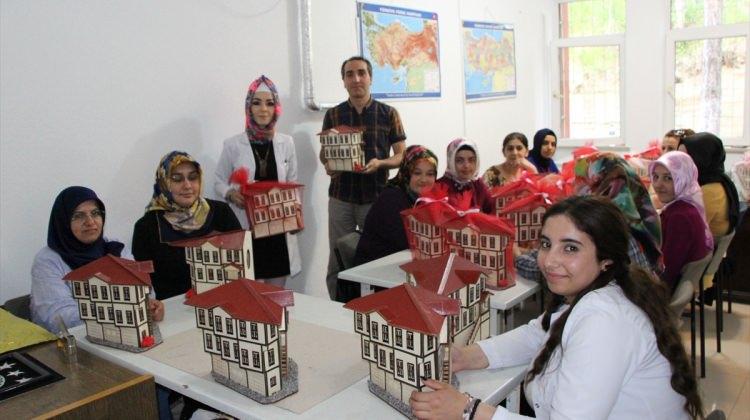 Havza'da el sanatları kursu açıldı