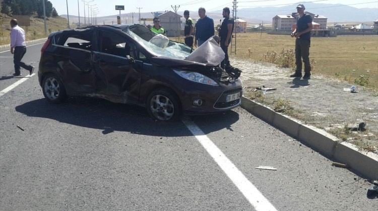 Ağrı'da trafik kazası: 1 ölü
