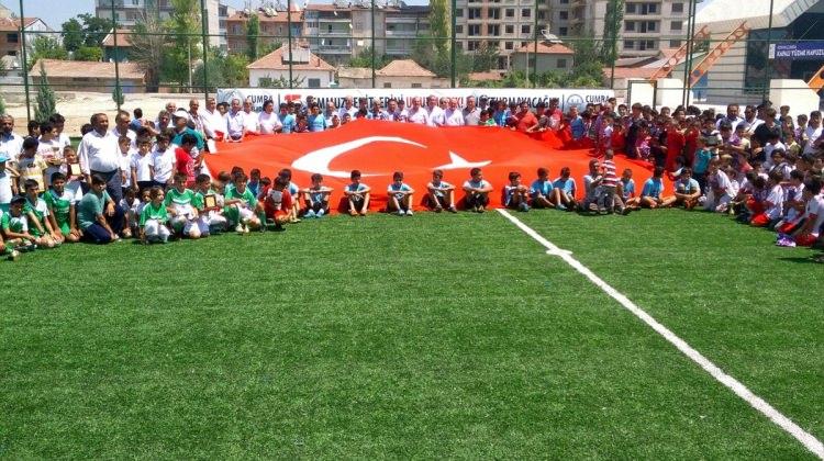 Çumra'da futbol turnuvası sona erdi