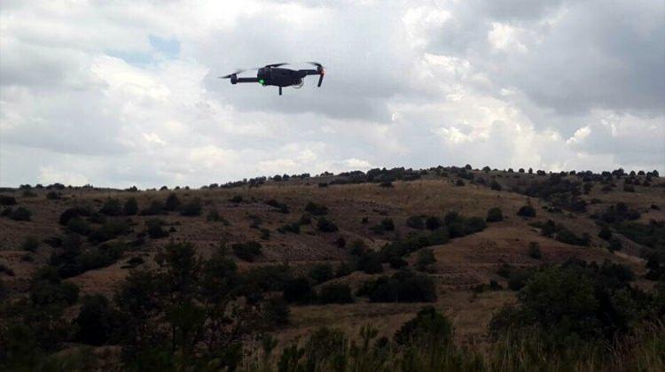 Eskişehir'de "drone" destekli uyuşturucu operasyonu