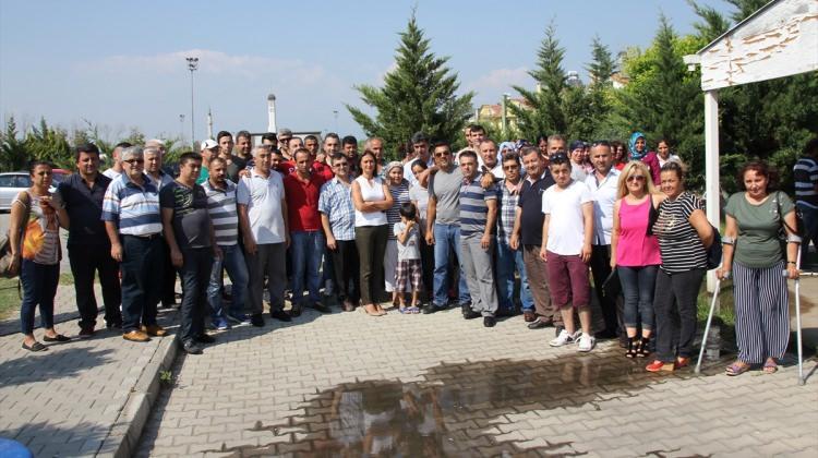 Antalya’da eski otel çalışanlarından eylem