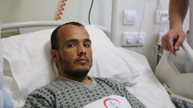 Sınırda ayağından vurulan Afgan genç, Erzurum'da sağlığına kavuşturuldu