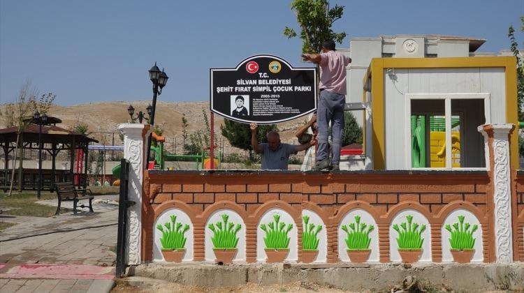 PKK'nın katlettiği Sımpil'in adı parkta yaşatılıyor
