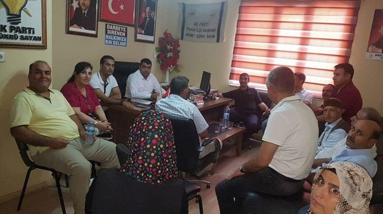 AK Parti Ergani İlçe Danışma Meclisi toplandı